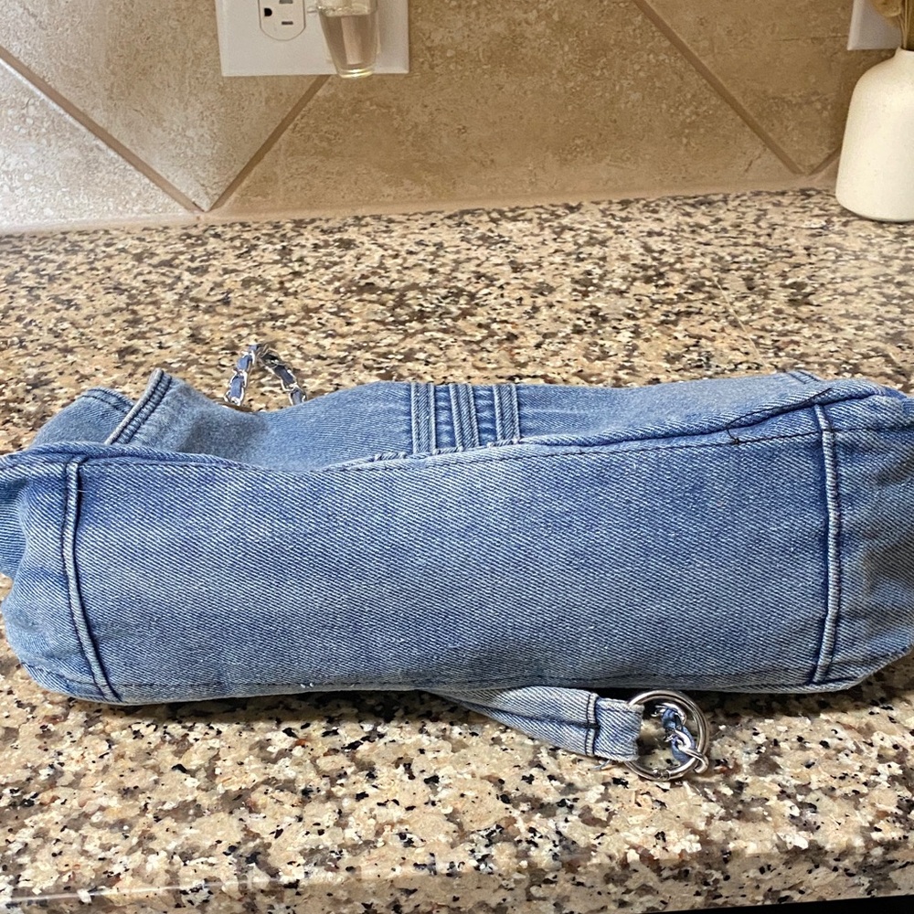 Blue Denim Shoulder Bag - Picture 9 of 9